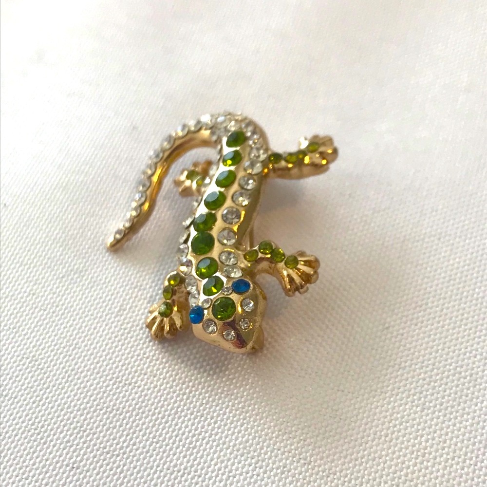 Chameleon Brooch